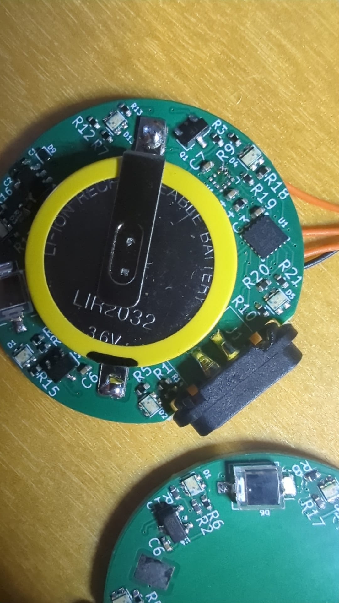 PCB FreshDot avec composants